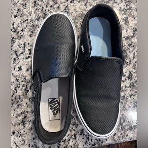 Vans Leather Asher Slipon